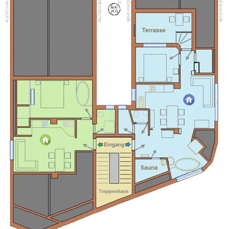 viaDolceVita - Grüne Gästewohnung - Apartment mit 1 Schlafzimmer - 12