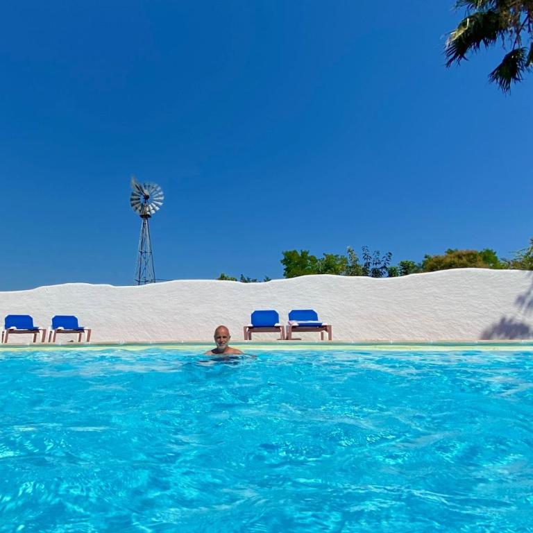 Villa Mediterraneo Rooms Piscina jardin parking - Habitación Doble con vistas a la piscina - 12