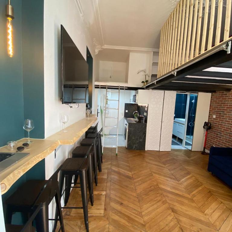 Beautiful mini Loft near Saint-Lazare - Appartamento - Piano Terra - 42