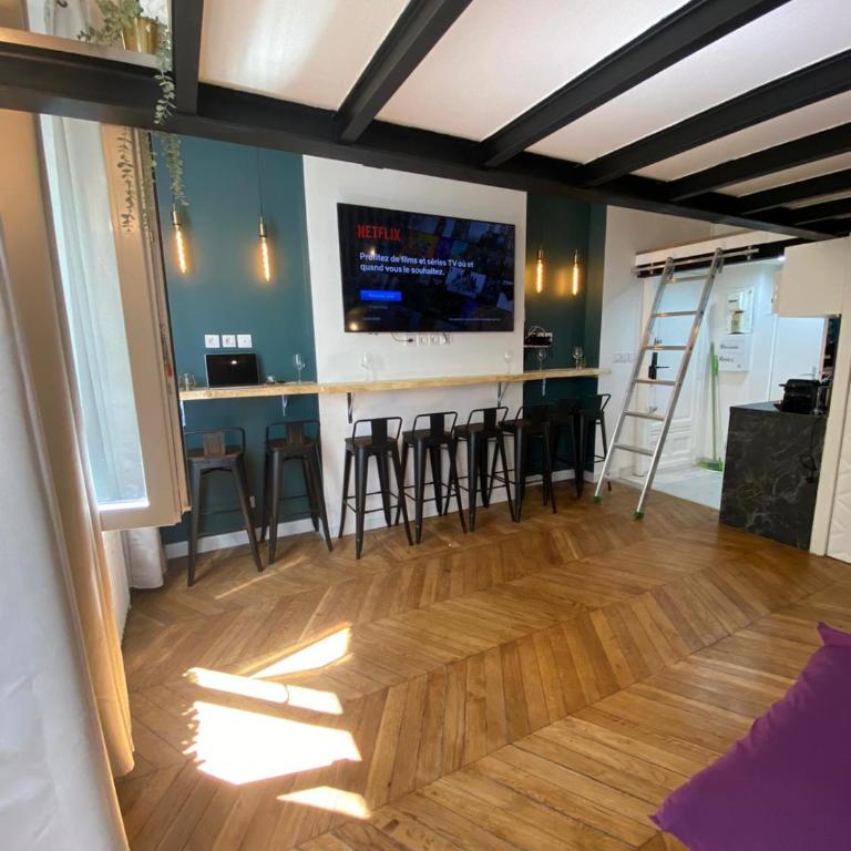 Beautiful mini Loft near Saint-Lazare - Appartamento - Piano Terra - 55