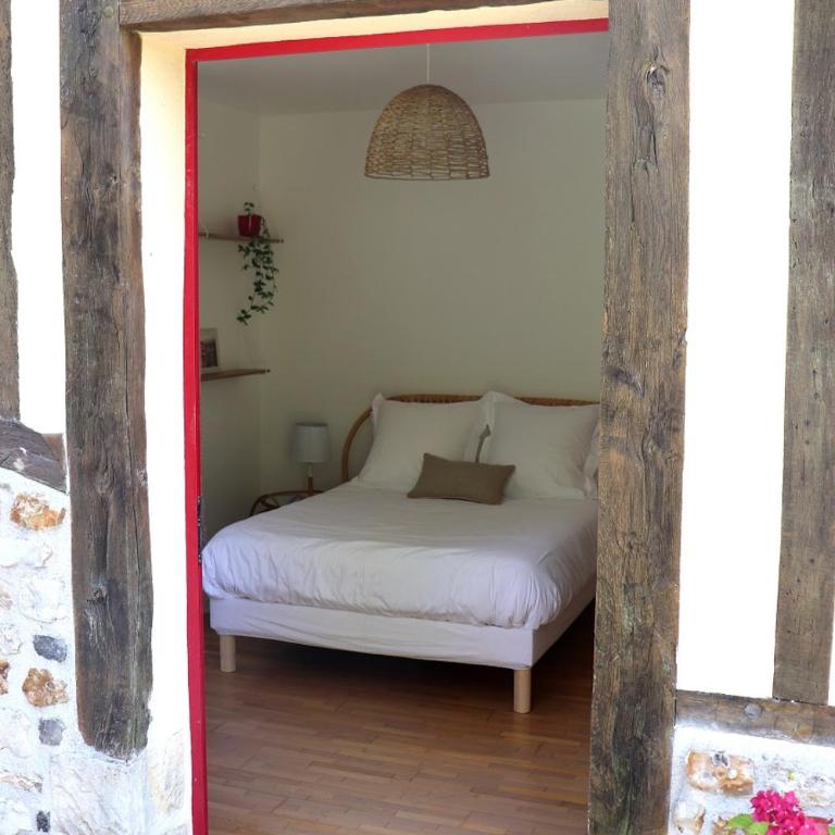 L'Herbe Haute - Chambre Double avec Salle de Bains Privative - 6