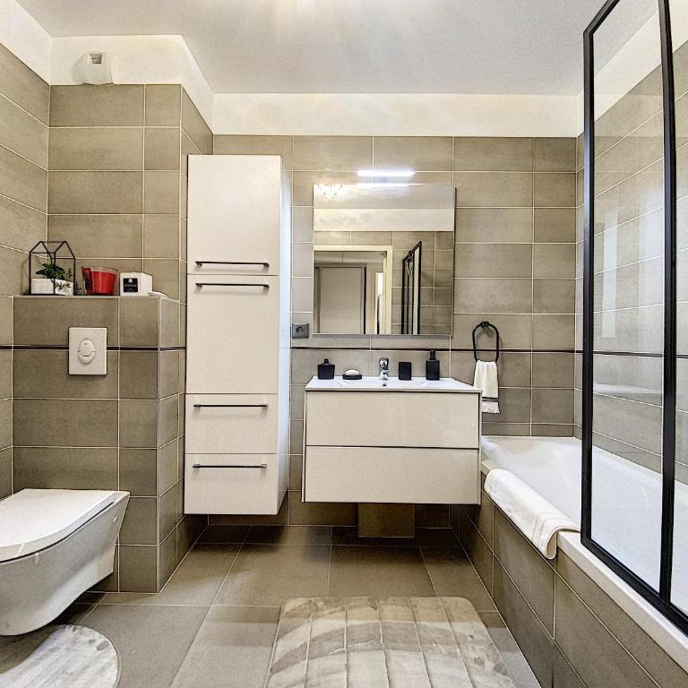 Apartment Palm Beach with a nice swimming pool - Appartement 1 Chambre - 13