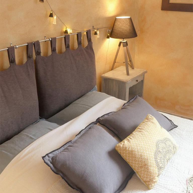 Lou Candelou - Chambre Double avec Douche - Vue sur Jardin - Soleil - 5