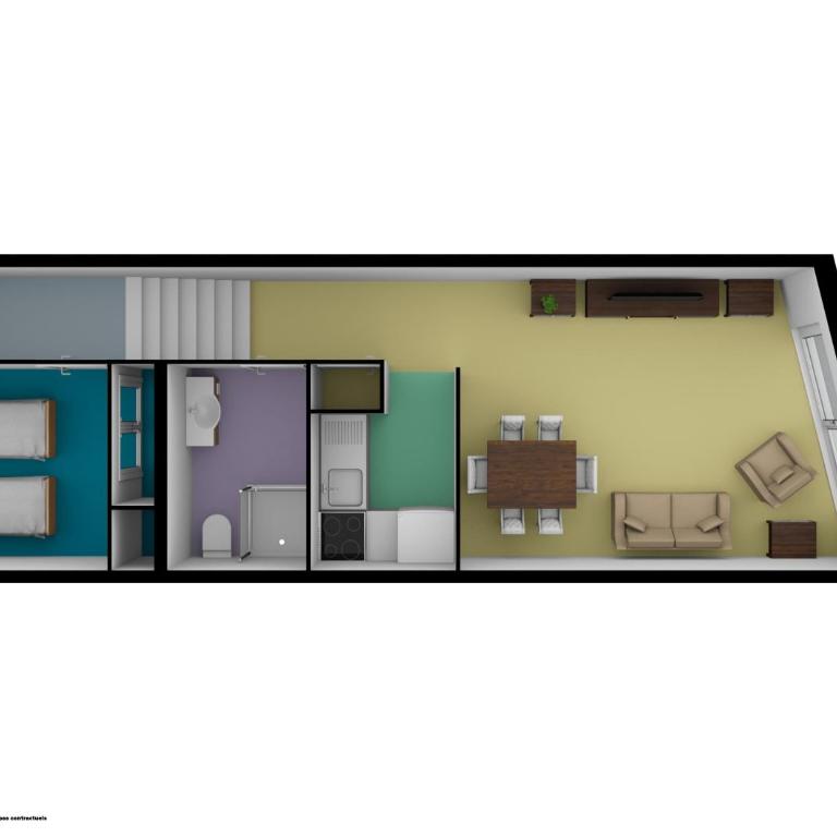 Crystal 15 - 2 pieces centre - Apartment with Terrace - 12