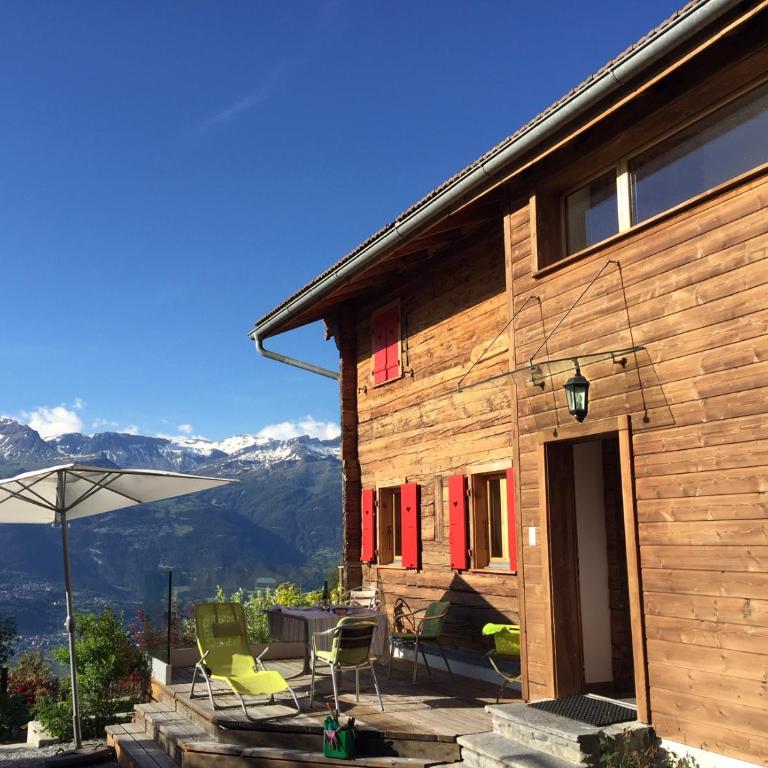 Appartement sous les combles - Chalet La Biolle - Vercorin - Apartment - 4