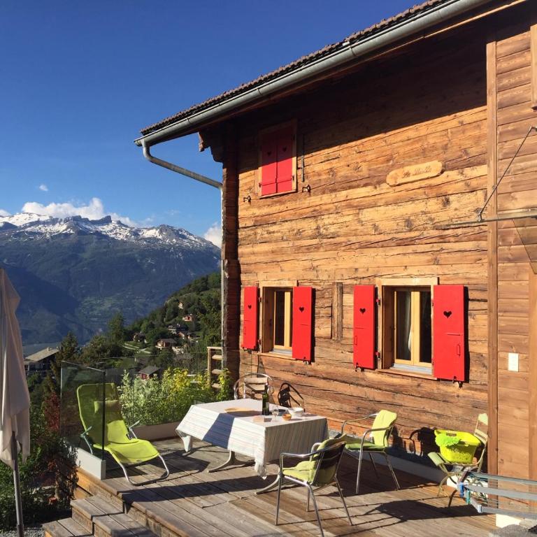 Appartement sous les combles - Chalet La Biolle - Vercorin - Apartment - 3