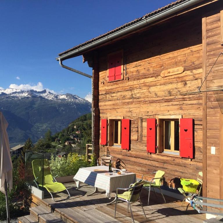 Appartement sous les combles - Chalet La Biolle - Vercorin - Apartment - 2