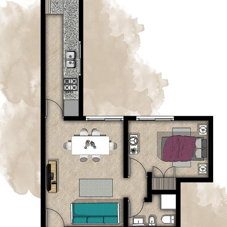 Apartamento Benegas - Apartamento de 1 dormitorio - 3