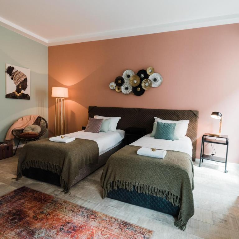 Square 19-Boutique rooms - Deluks Dvokrevetna Soba sa Bračnim Krevetom/Zasebnim Krevetima - 8