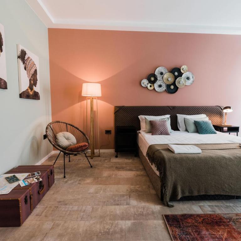 Square 19-Boutique rooms - Deluks Dvokrevetna Soba sa Bračnim Krevetom/Zasebnim Krevetima - 4