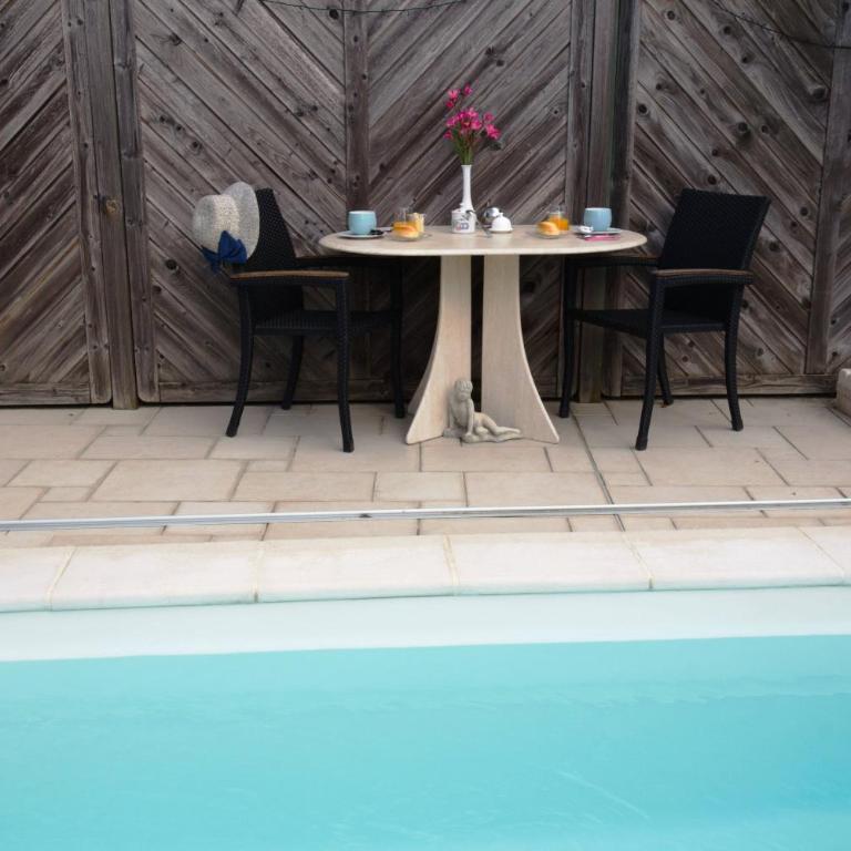 Chez Victoria Nantes Erdre - Suite - Vue sur Piscine - 8