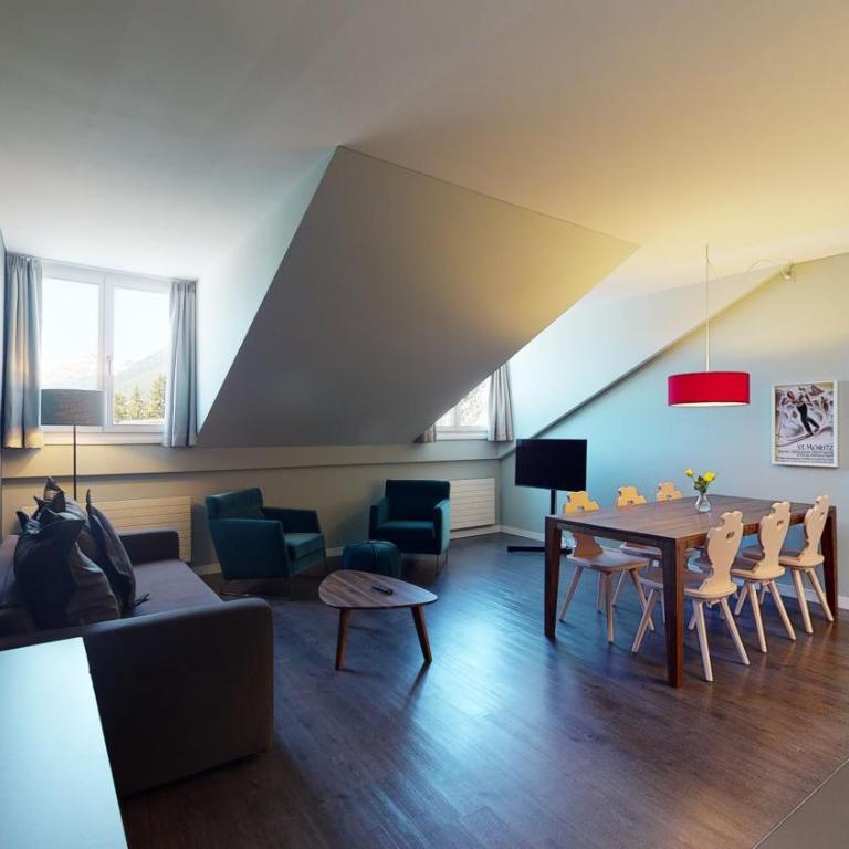 Reka-Ferienanlage Madulain - Modernes Apartment mit 2 Schlafzimmern - 4