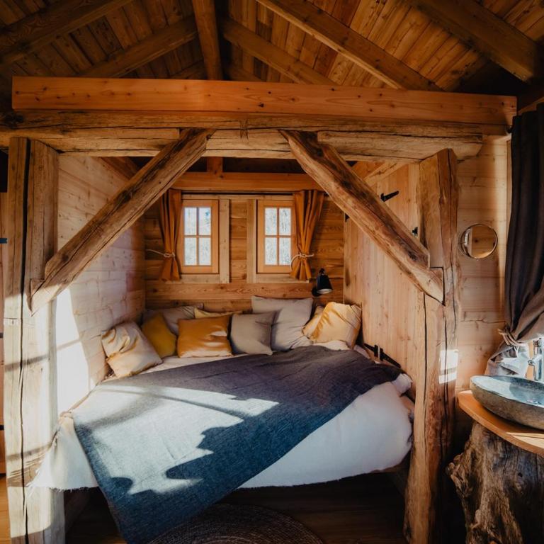 Les cabanes du Dauphiné - Gîte 1 Chambre - 2