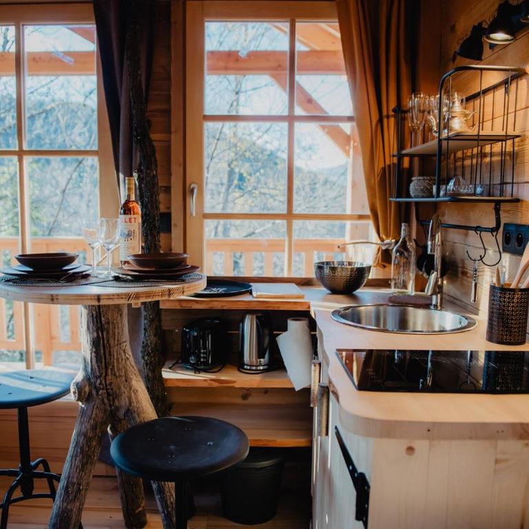 Les cabanes du Dauphiné - Gîte 1 Chambre - 6