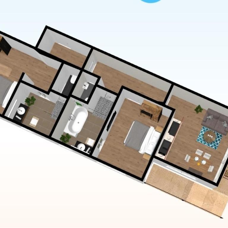 Appartements Blumenwiese - Apartment mit 2 Schlafzimmern - 5