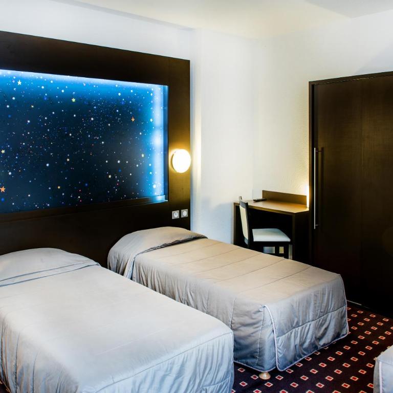 Hôtel Stella - Chambre Lits Jumeaux - 1