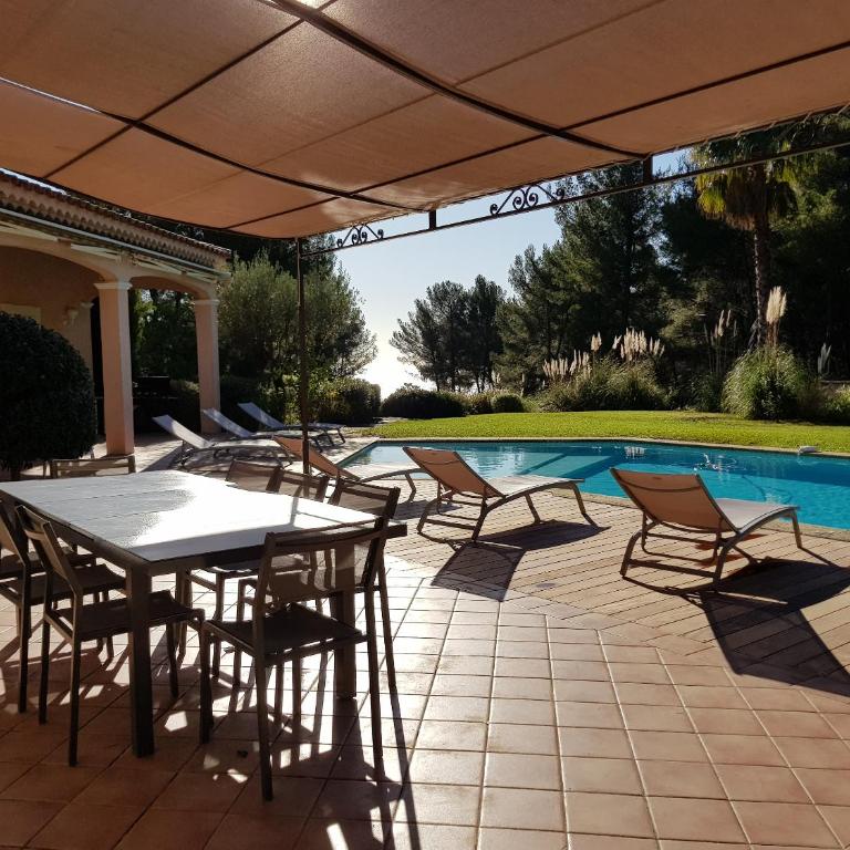 Villa Eléonore - plage à pied vue mer piscine sans vis-à-vis jardin 3600m² - Ted Home - Villa Supérieure - 6