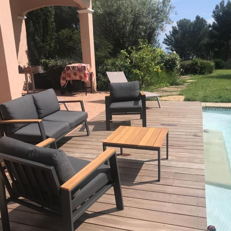 Villa Eléonore - plage à pied vue mer piscine sans vis-à-vis jardin 3600m² - Ted Home - Villa Supérieure - 8