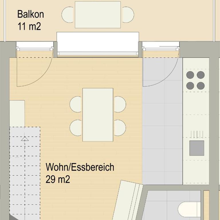 Wellness Ferienwohnungen Obere Mühle - Apartment mit 1 Schlafzimmer - 2
