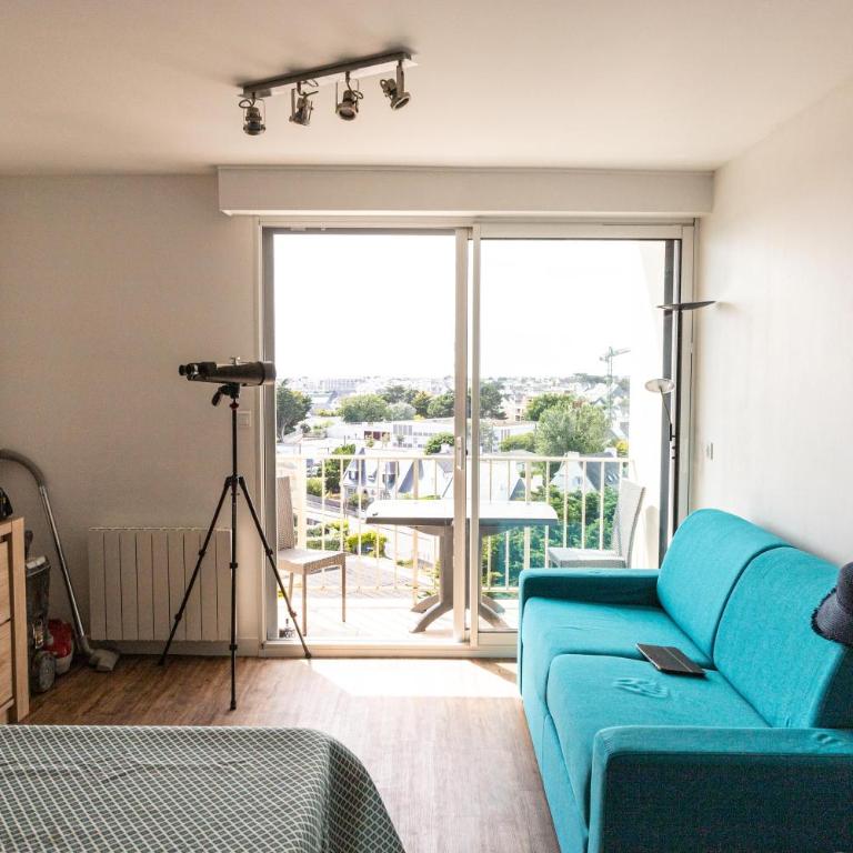 Appartement vue panoramique mer, prêt de vélos, WIFI - Appartamento con 1 Camera da Letto - 11