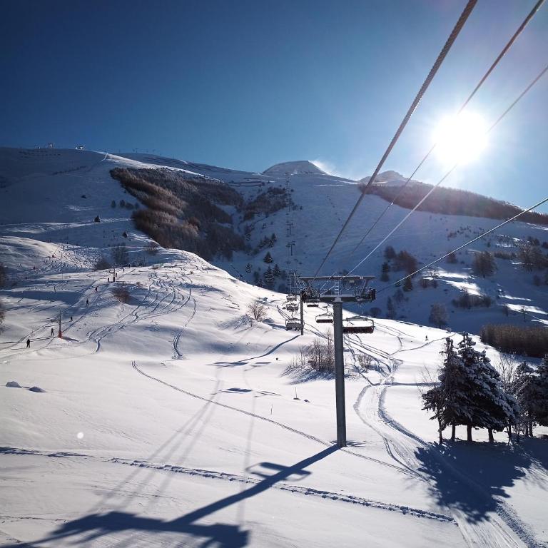 Location Les Deux Alpes, pieds des Pistes. 6 pers - Apartment mit 2 Schlafzimmern und Balkon - 8