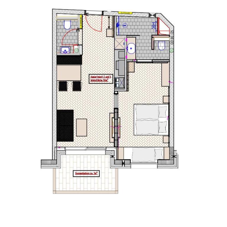 PoSt Boutique Apartments - Apartment mit 1 Schlafzimmer - 17