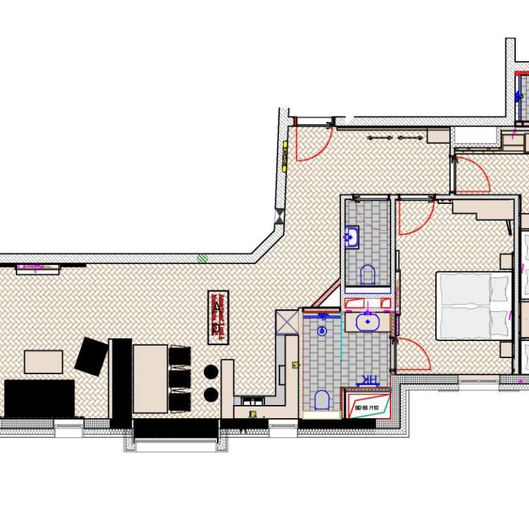 PoSt Boutique Apartments - Apartment mit 2 Schlafzimmern - 17