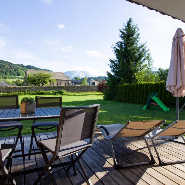 Gîte Balnéo Au Coeur des Alpes - Apartment L'Edelweiss mit 2 Schlafzimmern (5 Erwachsene) - 3