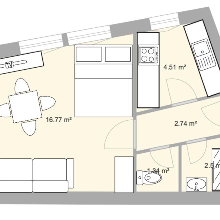 Le Clavan - Studio à Crans-Montana (2-4 personnes) - Studio - 9