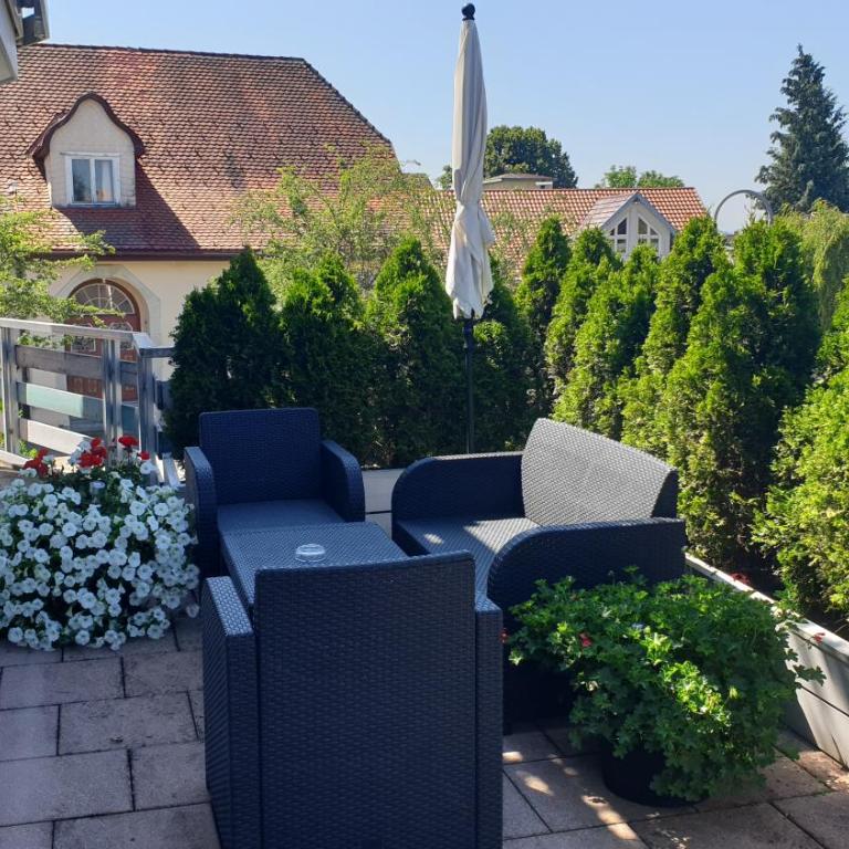 Landhaus Goldenes Kreuz - Apartment mit Terrasse - 6