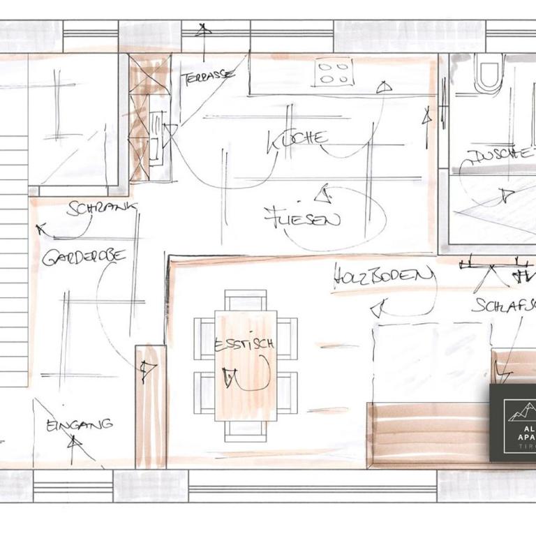 Alp Apart - Chalet con 2 Camere da Letto - 26