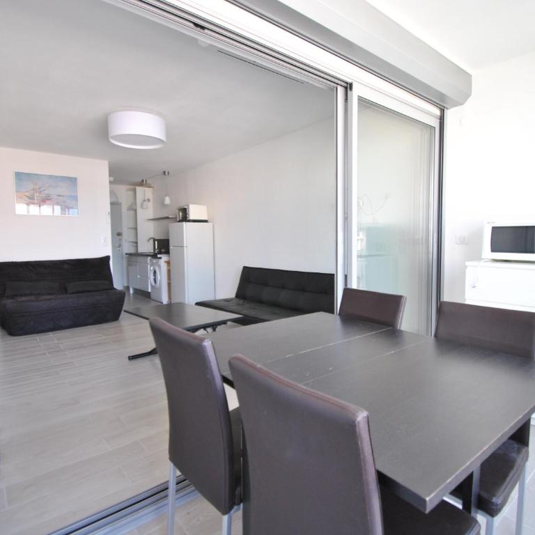 STUDIO 2-3 pers PARKING CLIM VUE PORT ET MER - Studio - 3