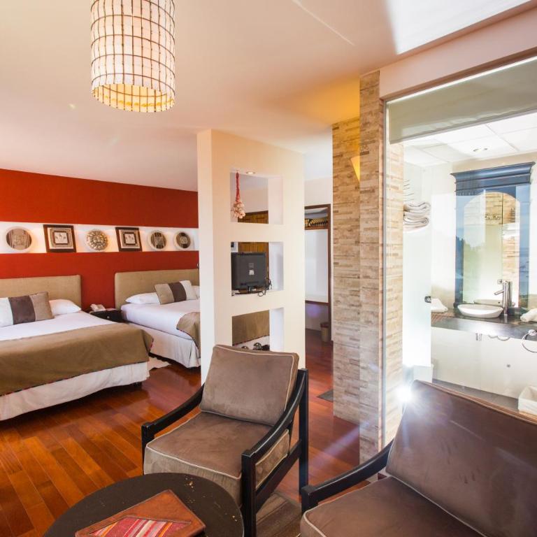 Hotel Rosario Lago Titicaca - Habitación Doble Premier con 2 camas dobles - 5