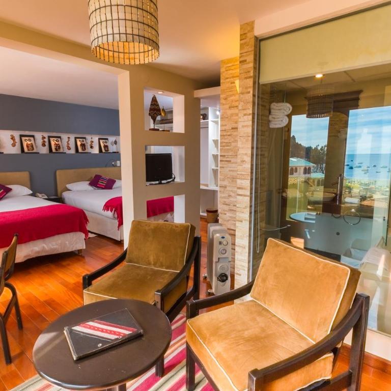 Hotel Rosario Lago Titicaca - Habitación Doble Premier con 2 camas dobles - 3