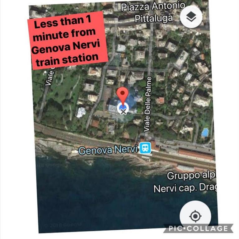 Casa Franci Residence Vittoria Nervi Genova piscina mare relax - Apartamento de 1 dormitorio - 67