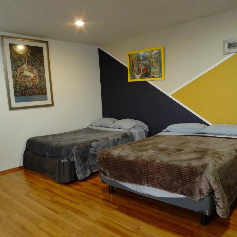 Caravansaro Penthouse Polanco - Quadruple Room with Private Bathroom - 4