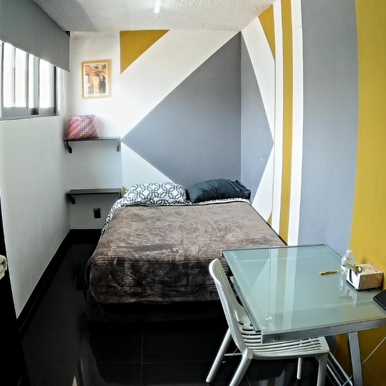 Caravansaro Penthouse Polanco - Double Room with Shared Bathroom - 10