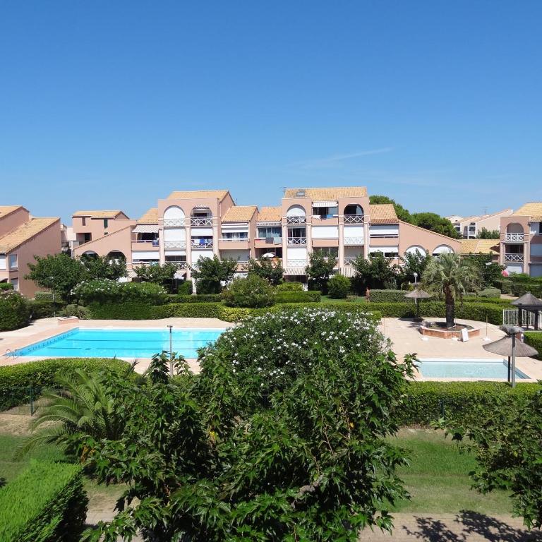 Appt T2 climatisé, climatisation neuve cette année!, Piscine, la Plage à 130m! Parking privé clos, Lave-linge, Lave-vaisselle, Draps, Linge et Ménage inclus! - Appartement 1 Chambre - 16