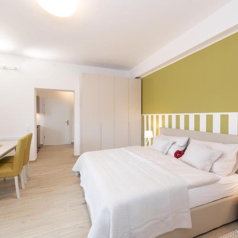 Villa Bella Vista - Apartment Green - Doppelzimmer mit Terrasse - 1
