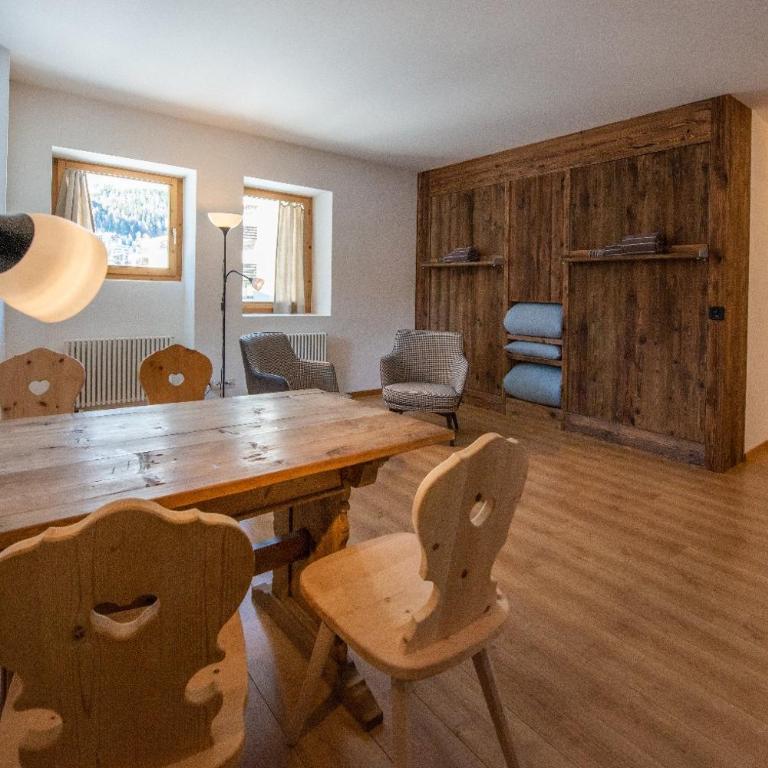 Chesa Madrisa - Apartment mit 1 Schlafzimmer und Balkon - 1