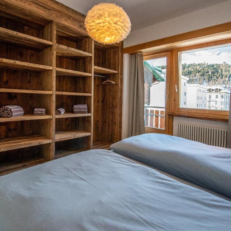 Chesa Madrisa - Apartment mit 1 Schlafzimmer und Balkon - 9
