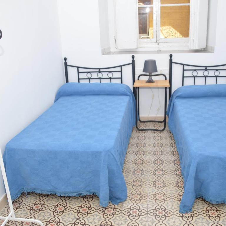 Pensión Las Cuatro Naciones - Habitación Doble con baño compartido - 2 camas - 1