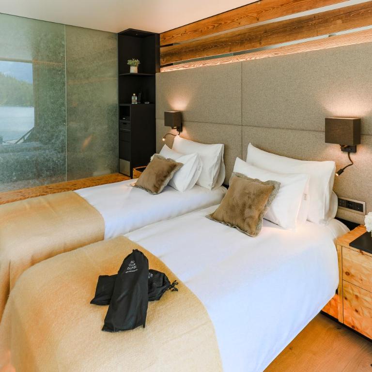 Au Club Alpin - Doppelzimmer mit Seeblick - 13