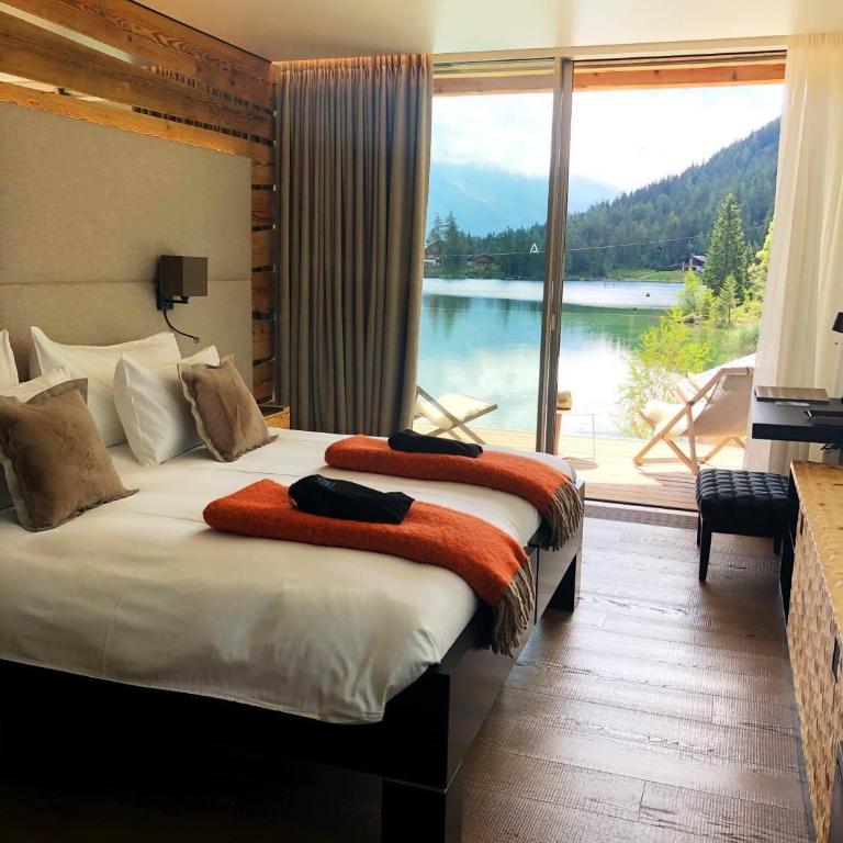Au Club Alpin - Doppelzimmer mit Seeblick - 3