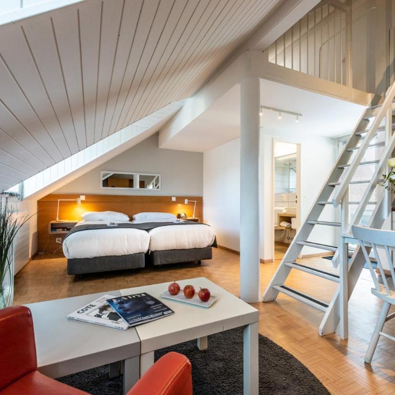 Hotel des Alpes - Studio Duplex avec Terrasse - 1