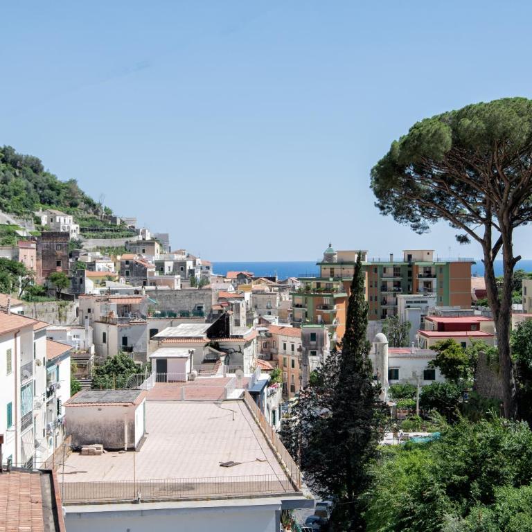 Valle d'Amalfi Suites - Camera Deluxe Matrimoniale con Vista Mare - 9