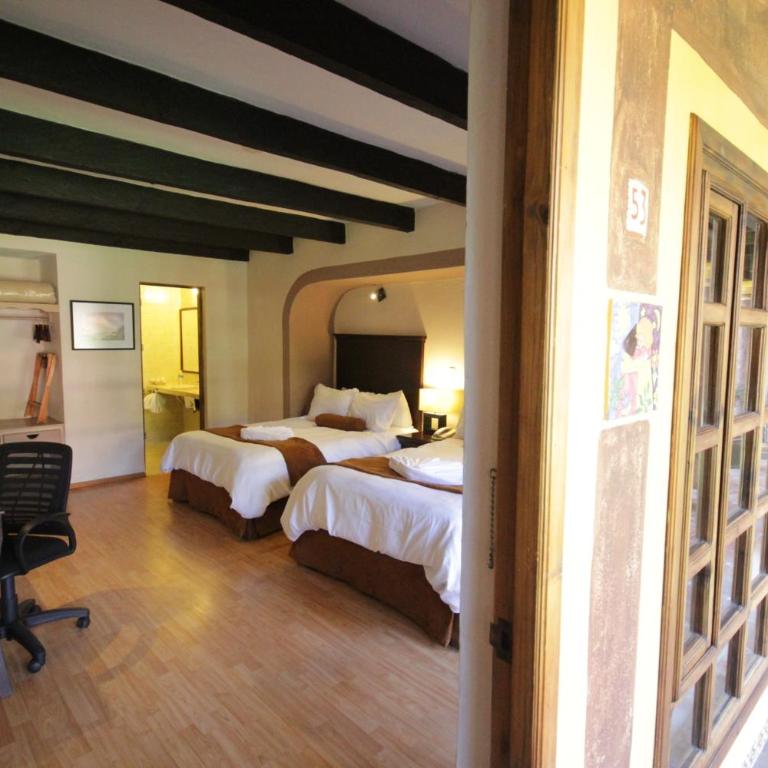 Hotel Casa Mexicana - Double Room with Two Double Beds - 3