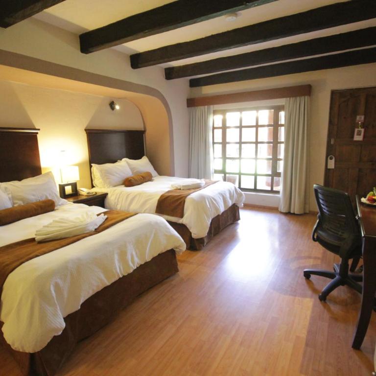 Hotel Casa Mexicana - Double Room with Two Double Beds - 2
