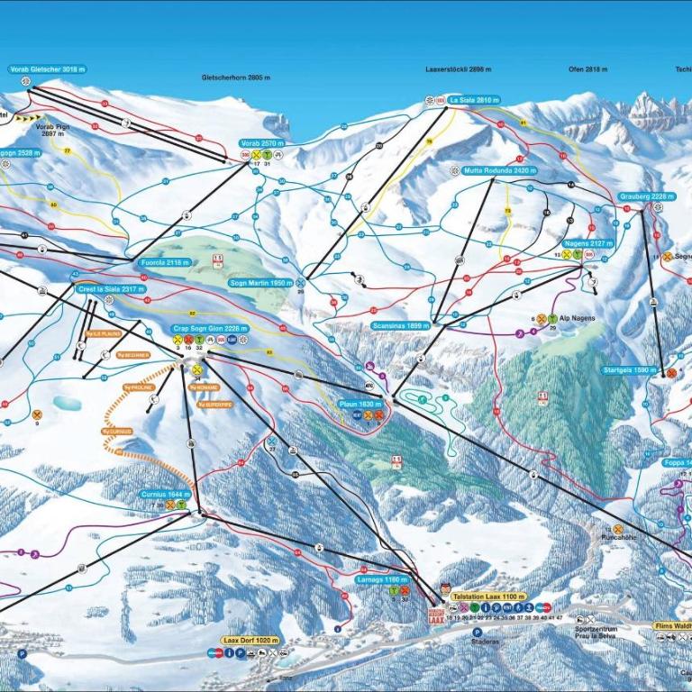 Laax-Relax - Apartment mit Balkon - 30