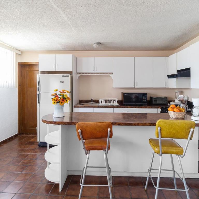 Suite Amueblada Los Arcos Av B Quintana 102B 1 Recámara - One-Bedroom Apartment - 6
